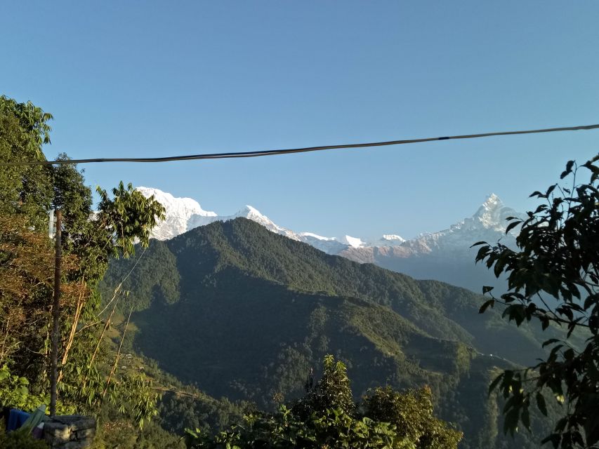 1 N 2 Days easy Dhampus,Australian camp trek from Pokhara - Spending the night in a Nepalese mountain guesthouse