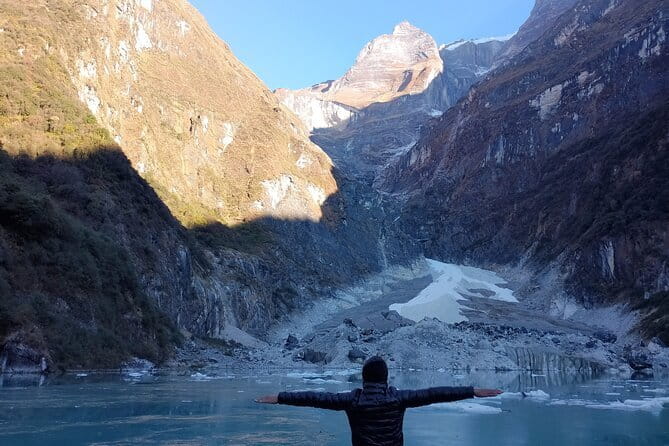 3 Day Kapuche Glacier Lake Trek with Siklesh from Pokhara - Day two: the long walk to Kapuche Glacier Lake
