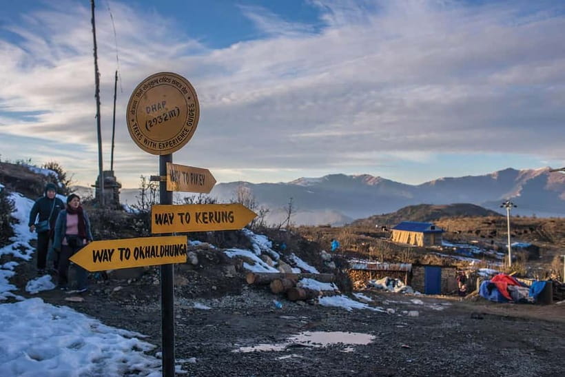 4 Days Pikey Peak Trek : The Best View of Mt Everest - Jhapre to Pikey Base Camp at 3,640 meters