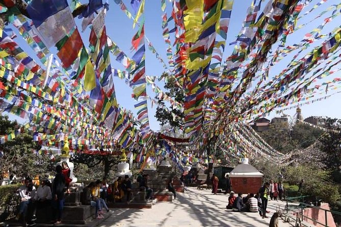 4 UNESCO City Sightseeing in Kathmandu - Swayambhunath: one hour at the hilltop stupa