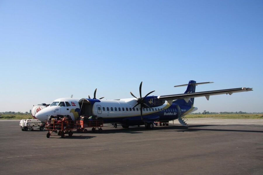 45-Minute Mount Everest Flight Tour from Kathmandu - Boarding the Jetstream 41
