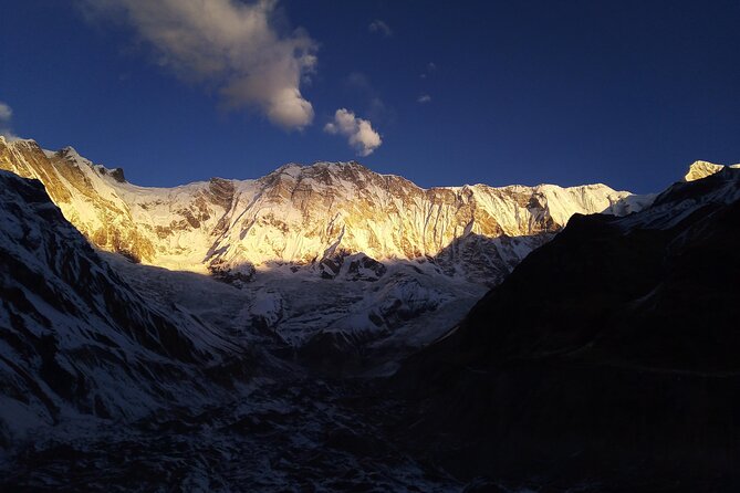6 days Annapurna Basecamp Trek - Day three through rhododendron forest and the Modi River valley
