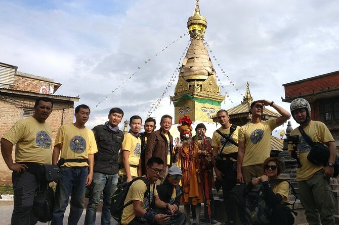 7 days Nepal Motorcycle tour - The Motorcycle, Guide, and Support Team