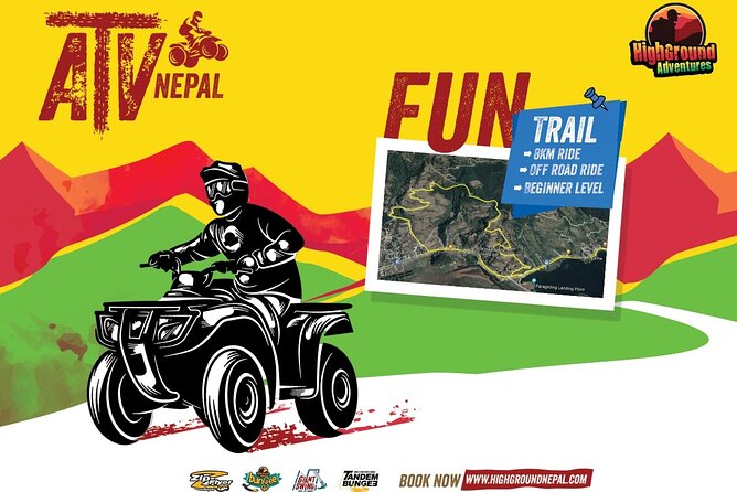 ATV Adventure Tour in Pokhara, Nepal - Leaving Lakeside for Sarangkot