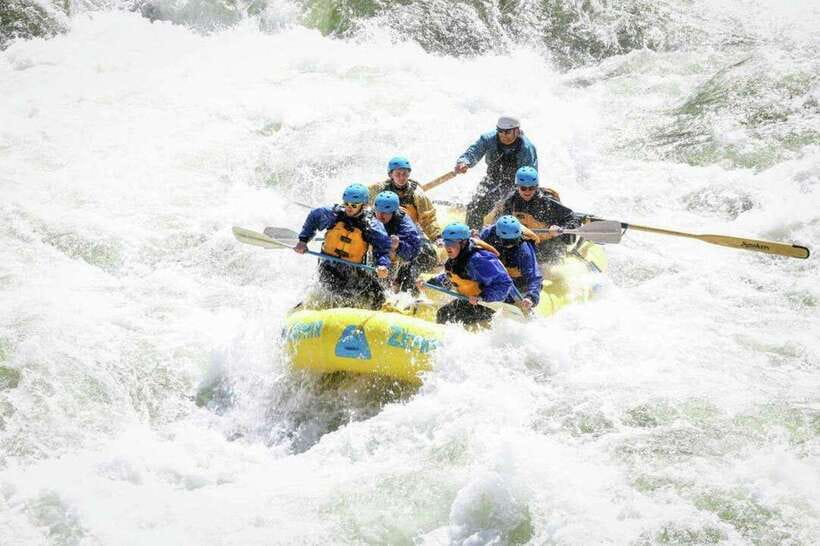 Beginner-Friendly Rafting Adventure on the Trishuli River - Safety briefing and paddling practice at Charaudi