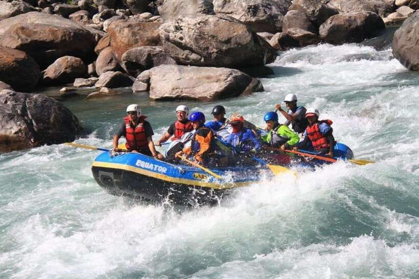 Beginner-Friendly Rafting Adventure on the Trishuli River - Entering the Trishuli Gorge after lunch