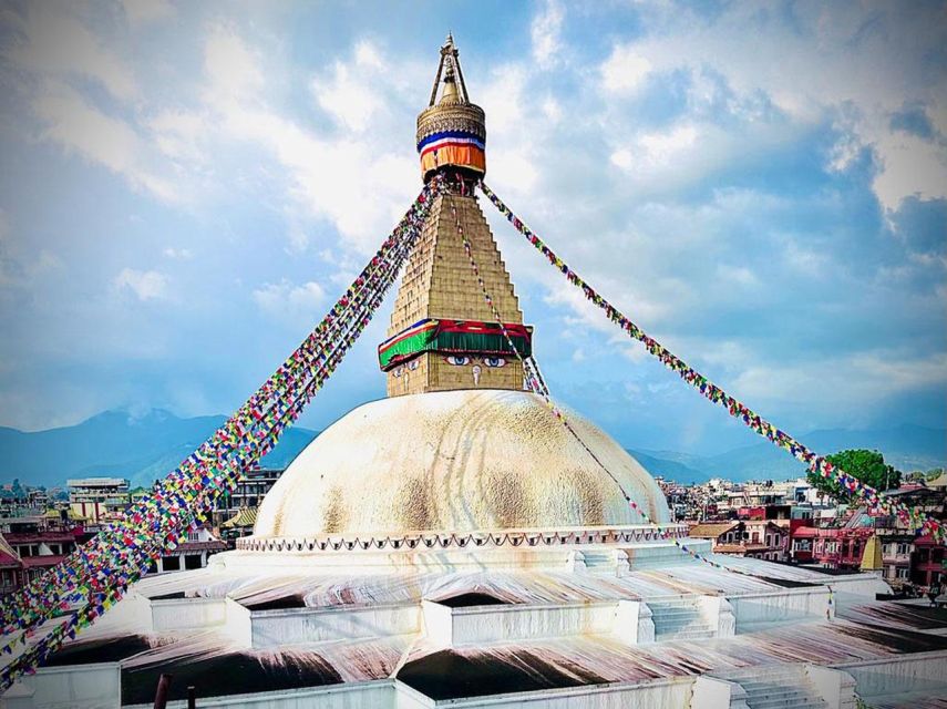 Bhaktapur Durbar Square and Boudhanath Stupa - Boudhanath Stupa: a place built for walking and prayer