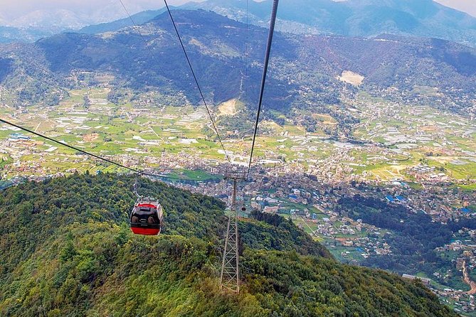 Chandragiri Hills Day Tour (Private) - The steep cable-car ride from Thankot