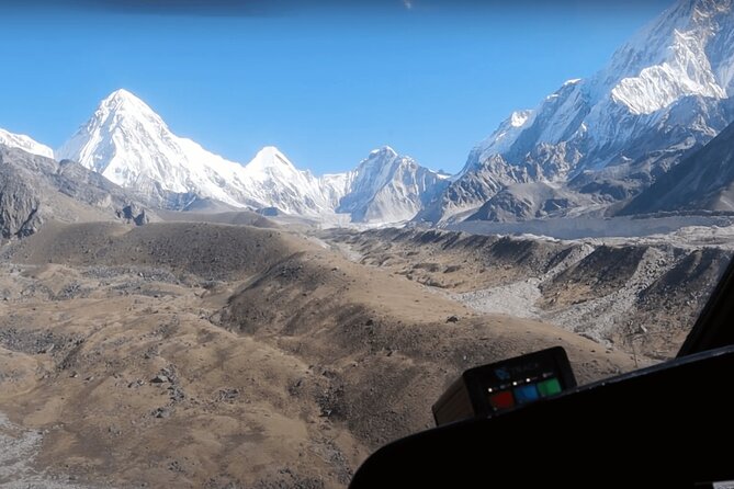 Day Tour to Everest Base Camp By Helicopter - Flying Toward Lukla and the Khumbu Peaks
