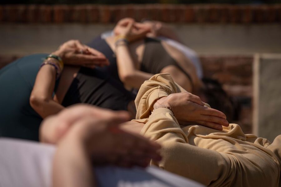 Day Yoga Meditation Retreat with Lunch, Kathmandu - Starting with light Hatha asana