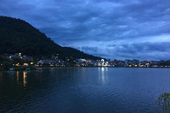 Evening Roaming to North Lakeside with Motorcycle - Why an evening motorcycle ride works well in Pokhara