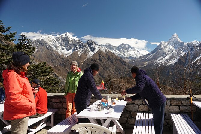 Everest base camp flight over by Helicopter from Kathmandu - Flying Over Base Camp, Then Landing at Kala Patthar