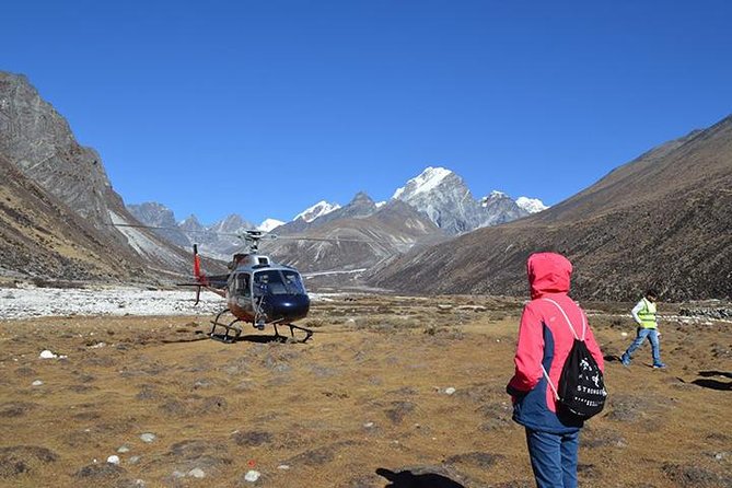 Everest Base Camp Helicopter Tour landing at Hotel Everest View - What the Everest helicopter tour actually offers