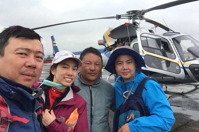 Everest Base Camp Helicopter Tour Stop at Hotel Everest View. - Landing at Hotel Everest View in Khumjung