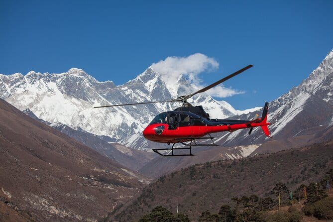 Everest Base Camp helicopter tour with landing - Touching down at Syangboche and the Everest View Hotel