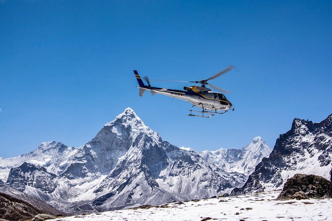 Everest Base Camp Helicopter Tour with Stop at Everest View Hotel - Landing at Hotel Everest View in Syangboche