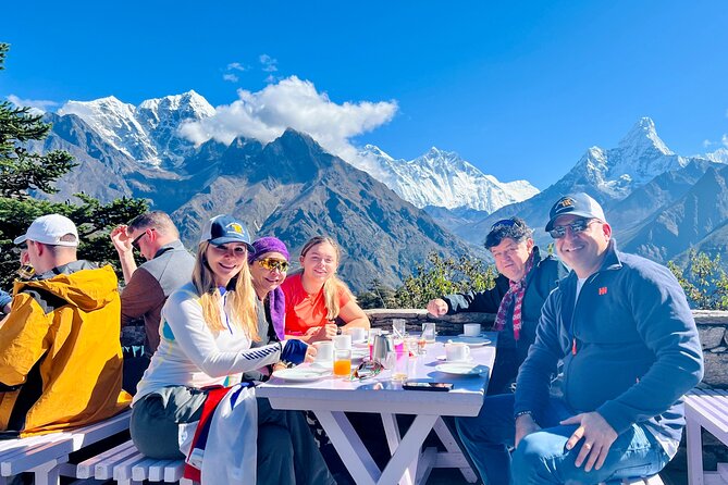 Everest Base Camp Helicopter Tour with Stop at Everest View Hotel - Flying through Lukla and toward Everest