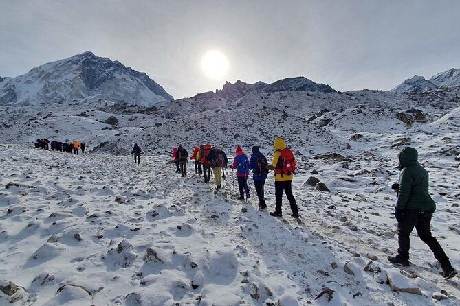 Everest Base Camp Trek 12 Days – Best Himalayan Adventure - Gorak Shep and the walk to Everest Base Camp