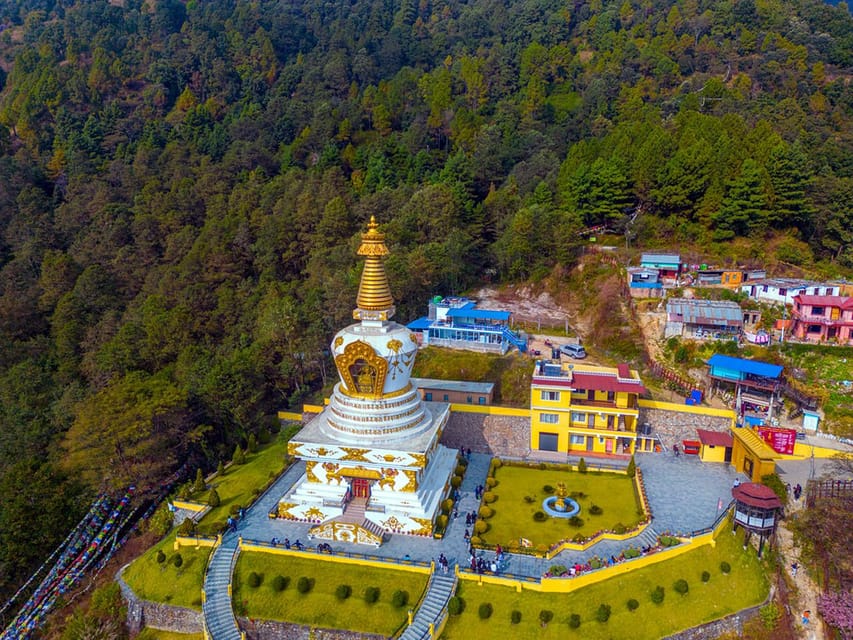 From Kathmandu: 2 Stupas and Kopan Monastery Spiritual Tour - Jamchen Vijaya Stupa: a quiet first stop