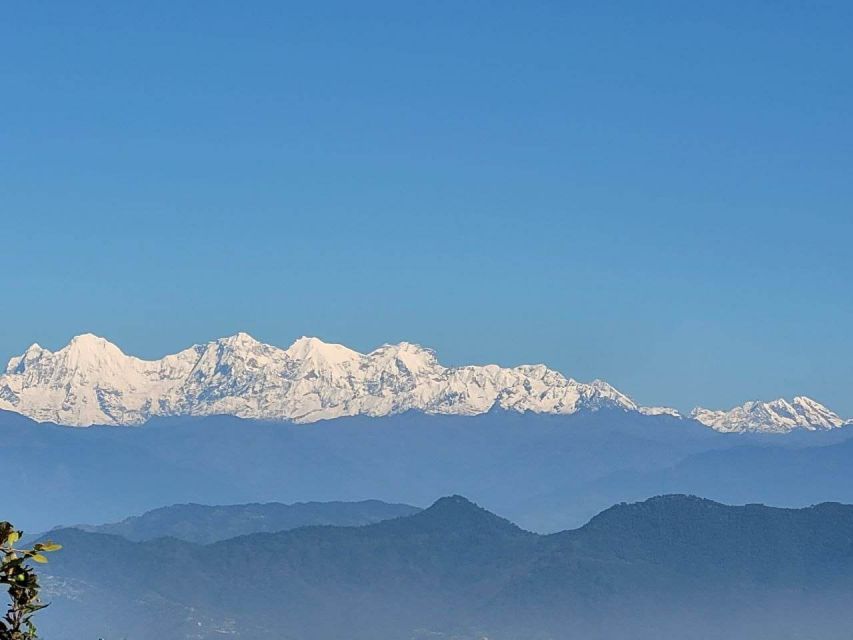 From Kathmandu: Everest View from Nagarkot & hike to Changu - The early drive to Nagarkot at 2,175 meters