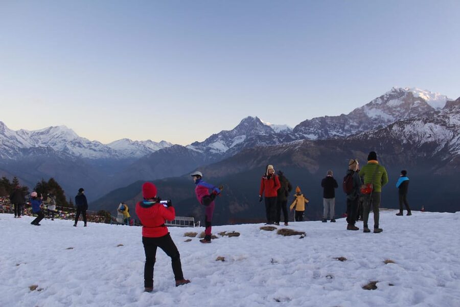 From Pokhara: 2 Day 1 Night Ulleri,Ghorepani Poon Hill Trek - The pre-dawn climb to Poon Hill