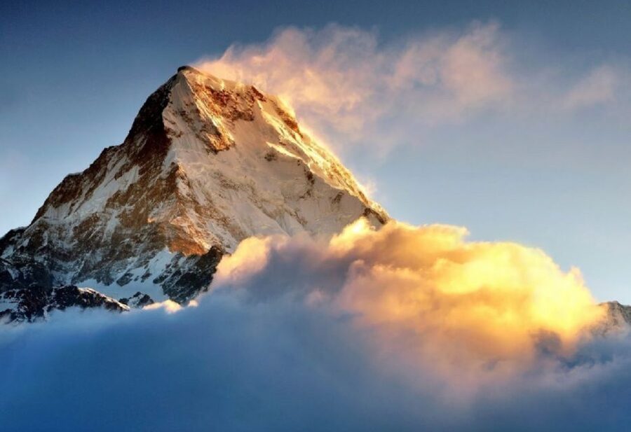 From Pokhara: 5-Day Annapurna Basecamp Trek with Hot Springs - Walking down to Bamboo