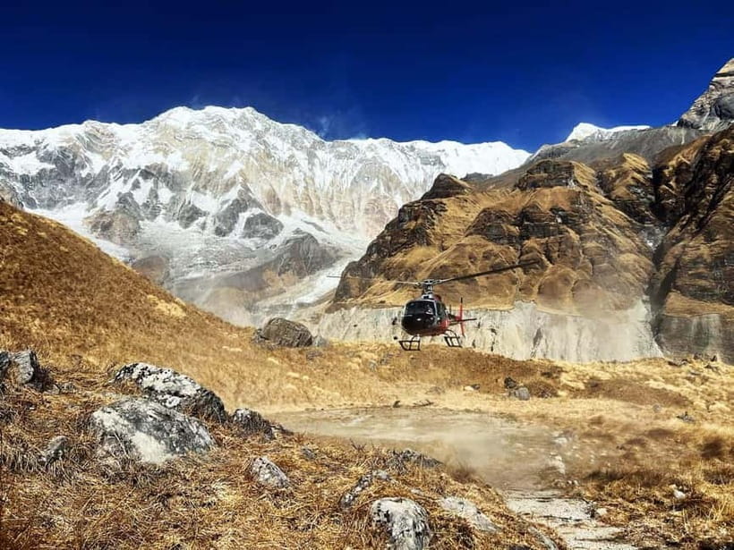 From Pokhara: Annapurna Base Camp (ABC) Helicopter Tour - What 30 minutes at Annapurna Base Camp feels like