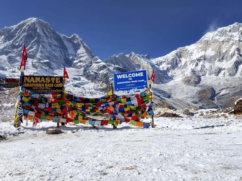 From Pokhara: Annapurna Base Camp (ABC) Helicopter Tour - The helicopter view from Pokhara to ABC