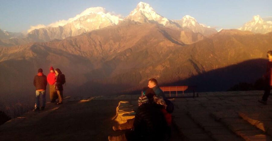 From Pokhara: Budget 2 Night 3 days Poon hill trek - Day One: Five To Six Hours Through Forest To Tadapani