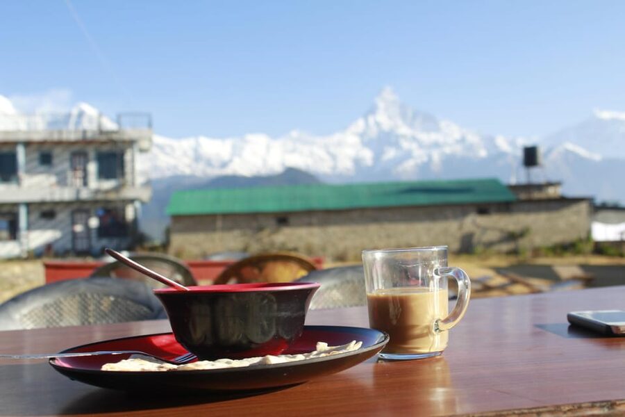 From Pokhara: Day Hiking Australian Camp & Dhampus - Kande to Australian Camp, about 1.5 hours