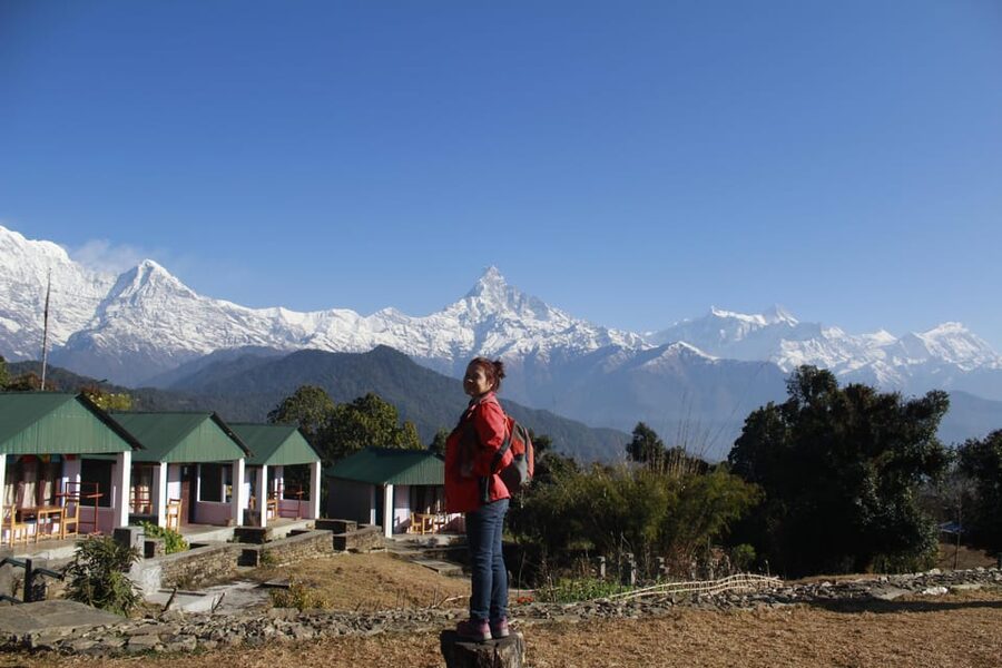From Pokhara: Day Hiking Australian Camp & Dhampus - The descent from Dhampus to Phedi