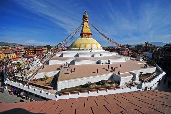 Full Day Kathmandu City Sightseeing Tour of UNESCO Heritage Sites - Swayambhunath, the hilltop opening view