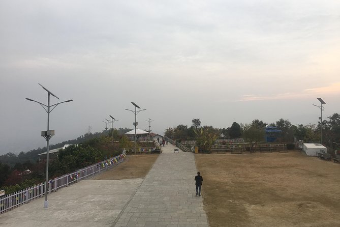 Guided Tour to explore the entire Pokhara City - World Peace Pagoda Above Pokhara Valley