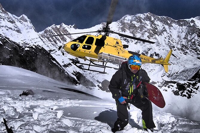 Helicopter Tour To Annapurna Region with landing at Base Camp - Weight, group size, and participation details