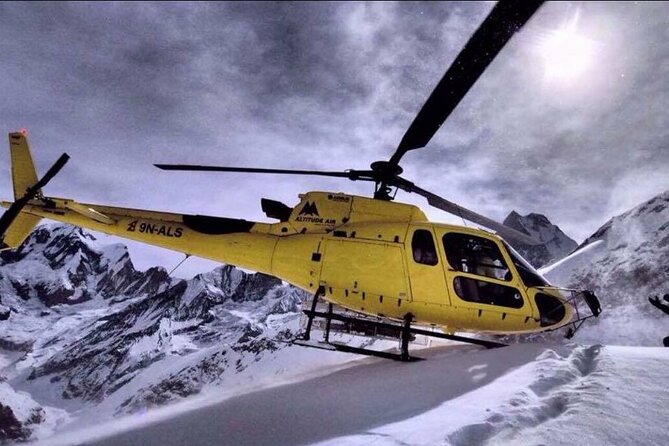 Helicopter Tour To Annapurna Region with landing at Base Camp - Starting in Pokhara with hotel pickup