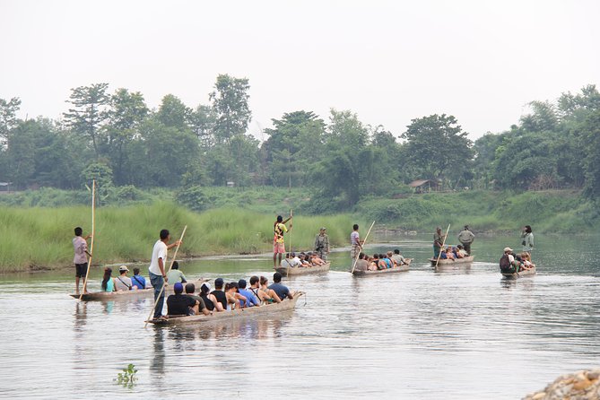 Jungle Towernight Stay In Chitwan National Park ,nepal-2 Nights 3 Days Package - The canoe ride: a quieter look at the river