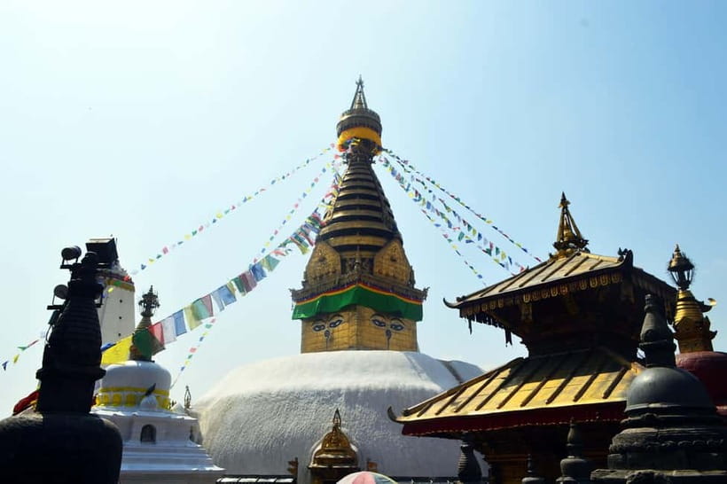 Kathmandu 4-Heritage Sites Tour - Pashupatinath beside the Bagmati River