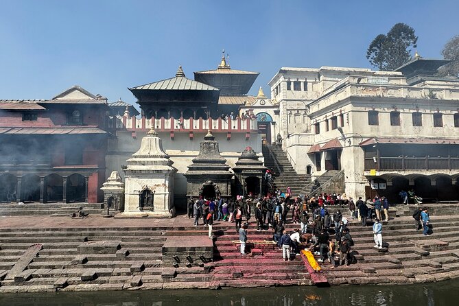Kathmandu: 7 UNESCO World Heritage Private Day Tour with Lunch. - Boudhanath Stupa, Kathmandu’s great Buddhist circle