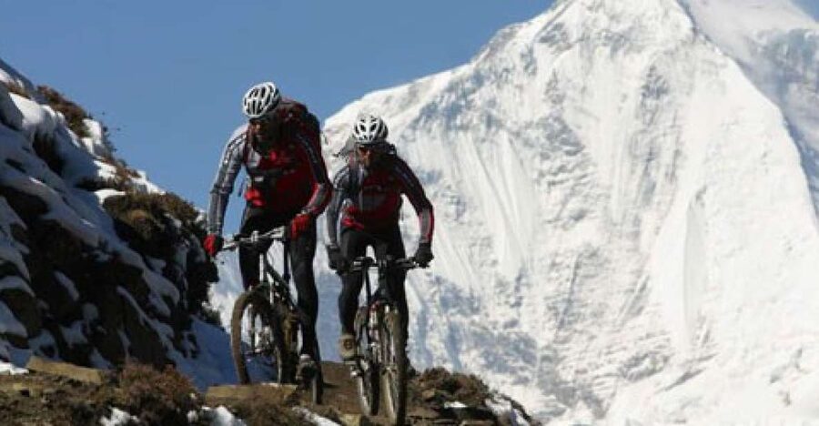 Kathmandu and Surrounding Full-Day Mountain Biking Tour - Starting in Thamel and leaving Kathmandu behind