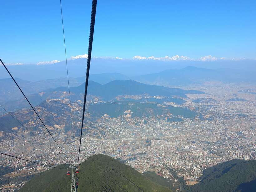 Kathmandu: Chandragiri Cable Car Half Day Tour - Viewpoints over Kathmandu Valley and the Himalayan ranges