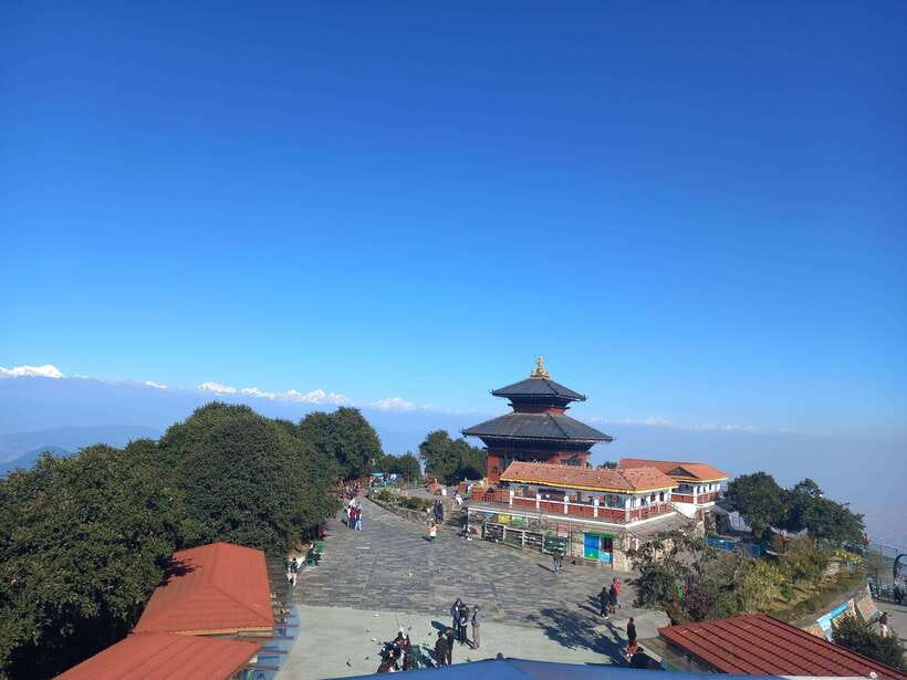 Kathmandu: Chandragiri Cable Car Half Day Tour - From Thamel to the Gondola Base Station