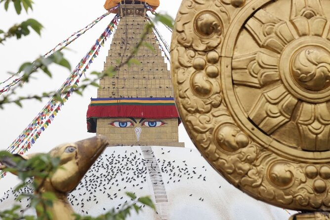 Kathmandu City Tour - Swayambhunath: monkeys, symbols, and a final view