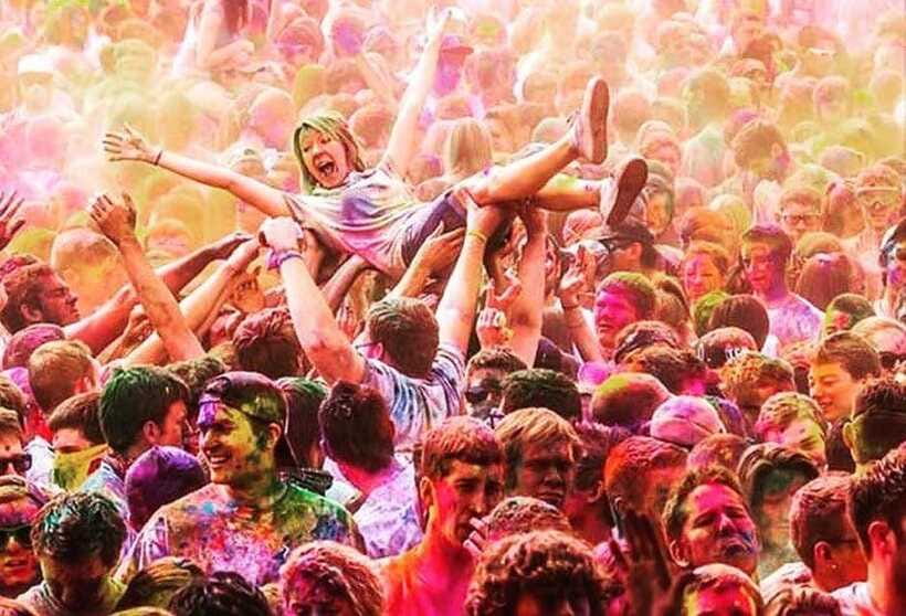 Kathmandu Durbar Square | Holi Festival Celebration 2 March - Safety, clothing, and comfort