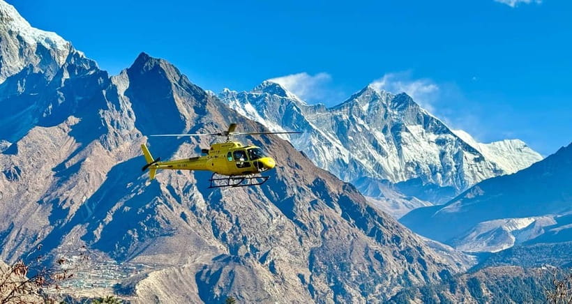 Kathmandu: Everest Helicopter Tour with Landing & Breakfast - Kathmandu to Lukla, with the first mountain views