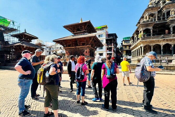 Kathmandu: Full Day Top 4 UNESCO Tour with Lunch - Private/Group - Patan Durbar Square and Newar craftsmanship