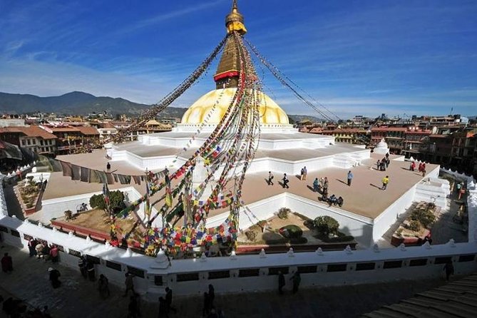 Kathmandu Full Day Tour - Swayambhunath begins the day with a hilltop view