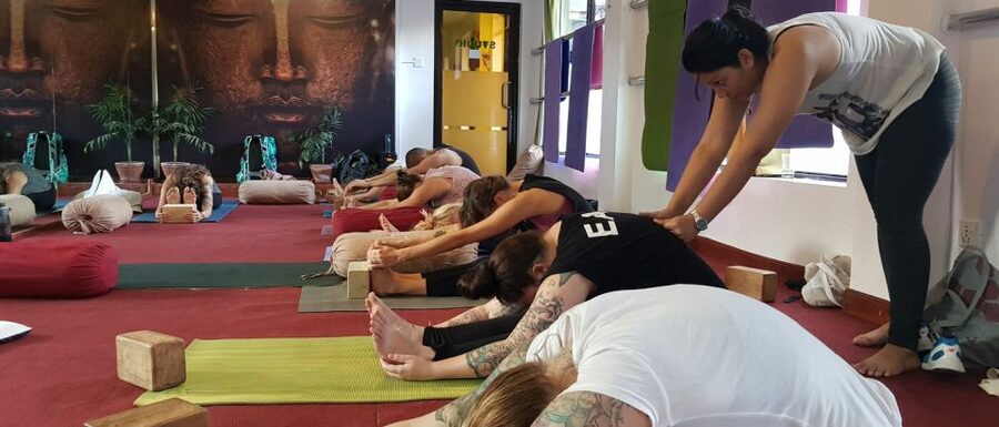 Kathmandu: Full-Day Yoga, Body Massage and Pedicure Package - How the three-hour schedule fits together