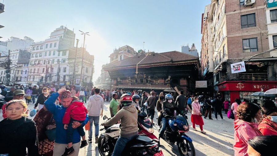 Kathmandu Heritage Walk | Heritage Walk of Kathmandu - Tahiti and Shanti Bihar Stupa