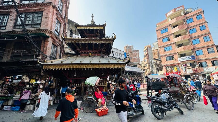 Kathmandu Heritage Walk | Heritage Walk of Kathmandu - Ending at a local market in Thamel