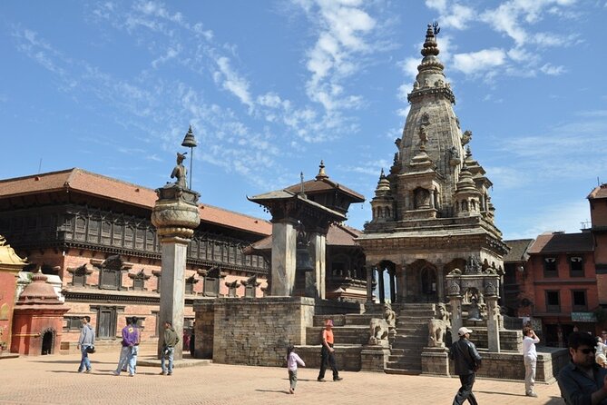 Kathmandu Highlights: Private UNESCO World Heritage Sites Tour - Swayambhunath and the view over Kathmandu